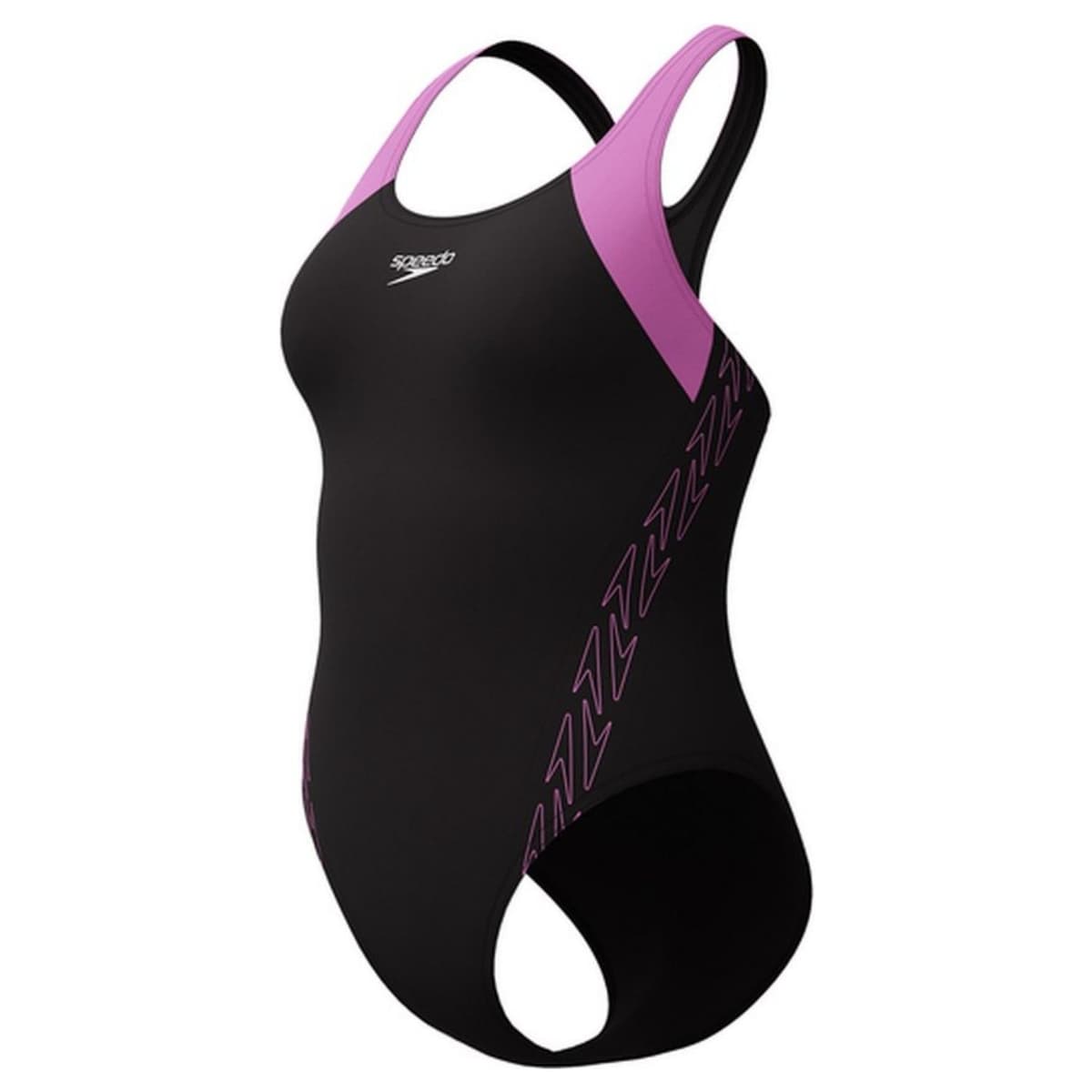 Speedo Eco H-boom Splice Racerub Badpak Dames Zwart 2xl/44 thumbnail 3