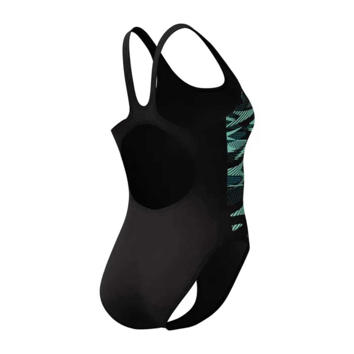Speedo Eco+ H-boom Placement Muscleback Badpak Dames Zwart Dessin Xl/42 thumbnail 4