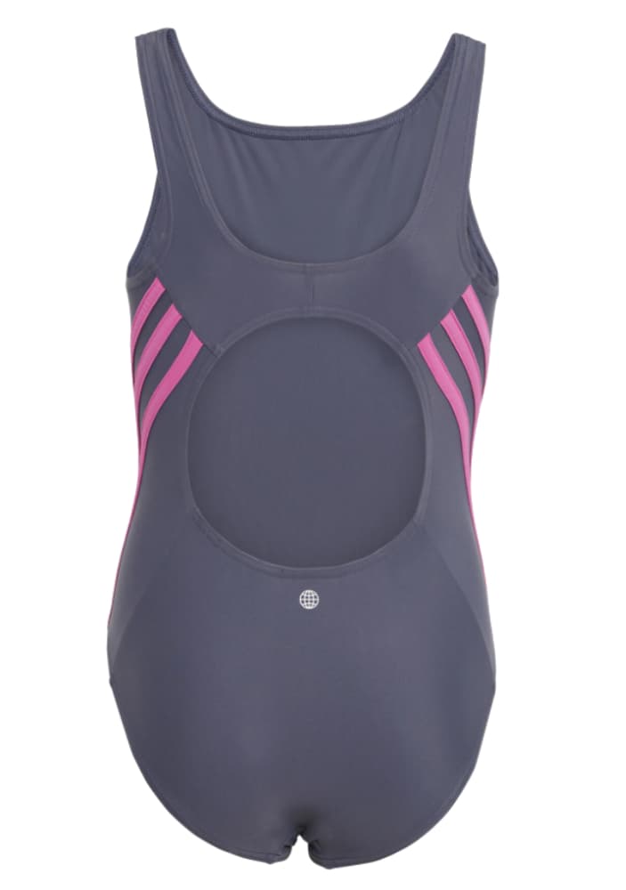 Adidas 3s Badpak Meisjes Paars 164 thumbnail 2