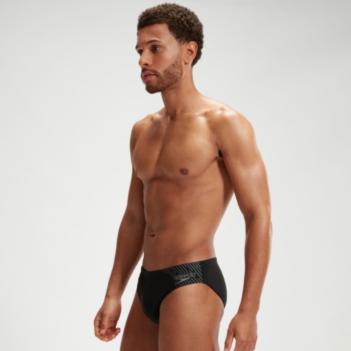 Speedo Eco Medley Logo Zwemslip Heren Zwart 6 thumbnail 4