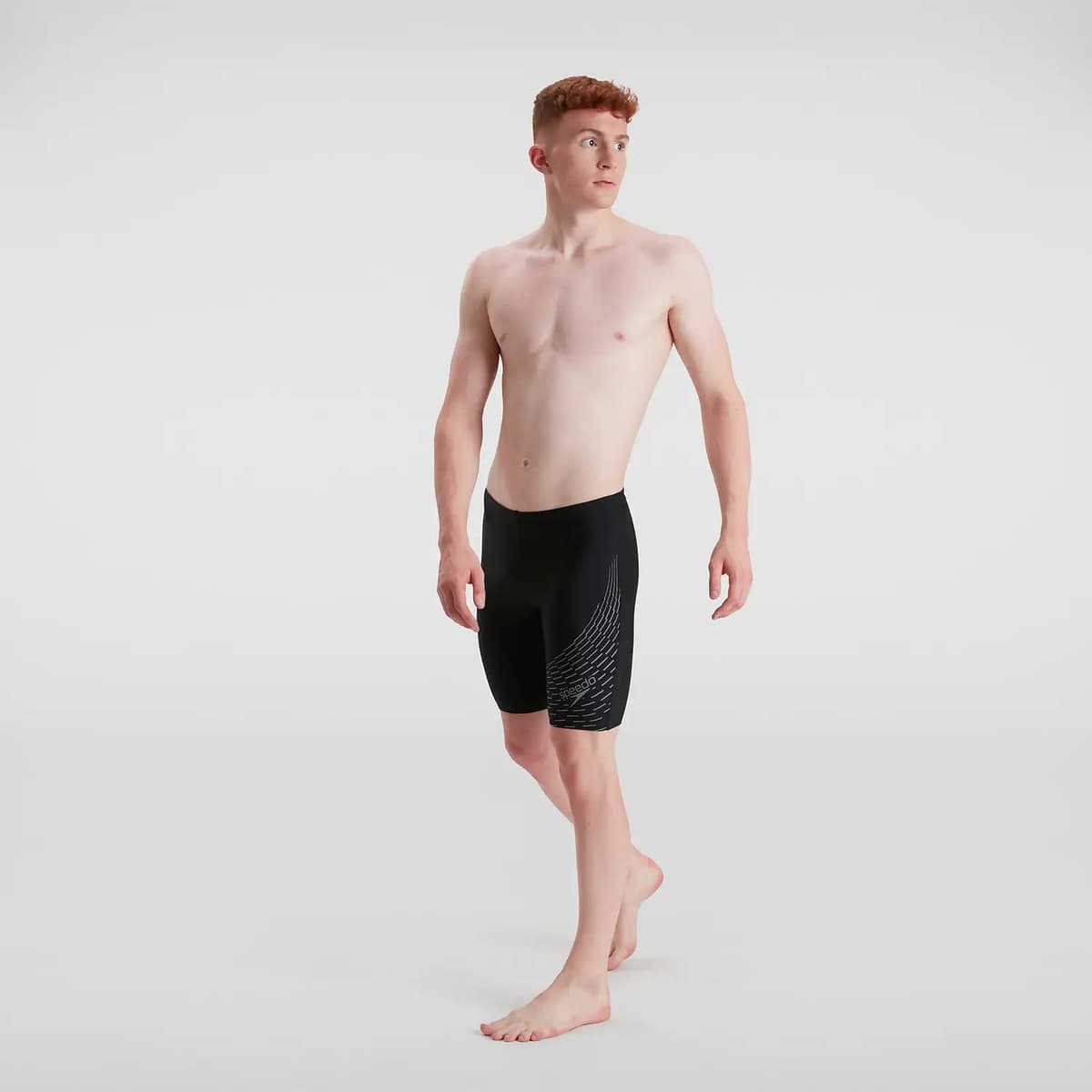 Speedo Eco Medley Logo Jam Zwemboxer Heren Zwart 7 thumbnail 3