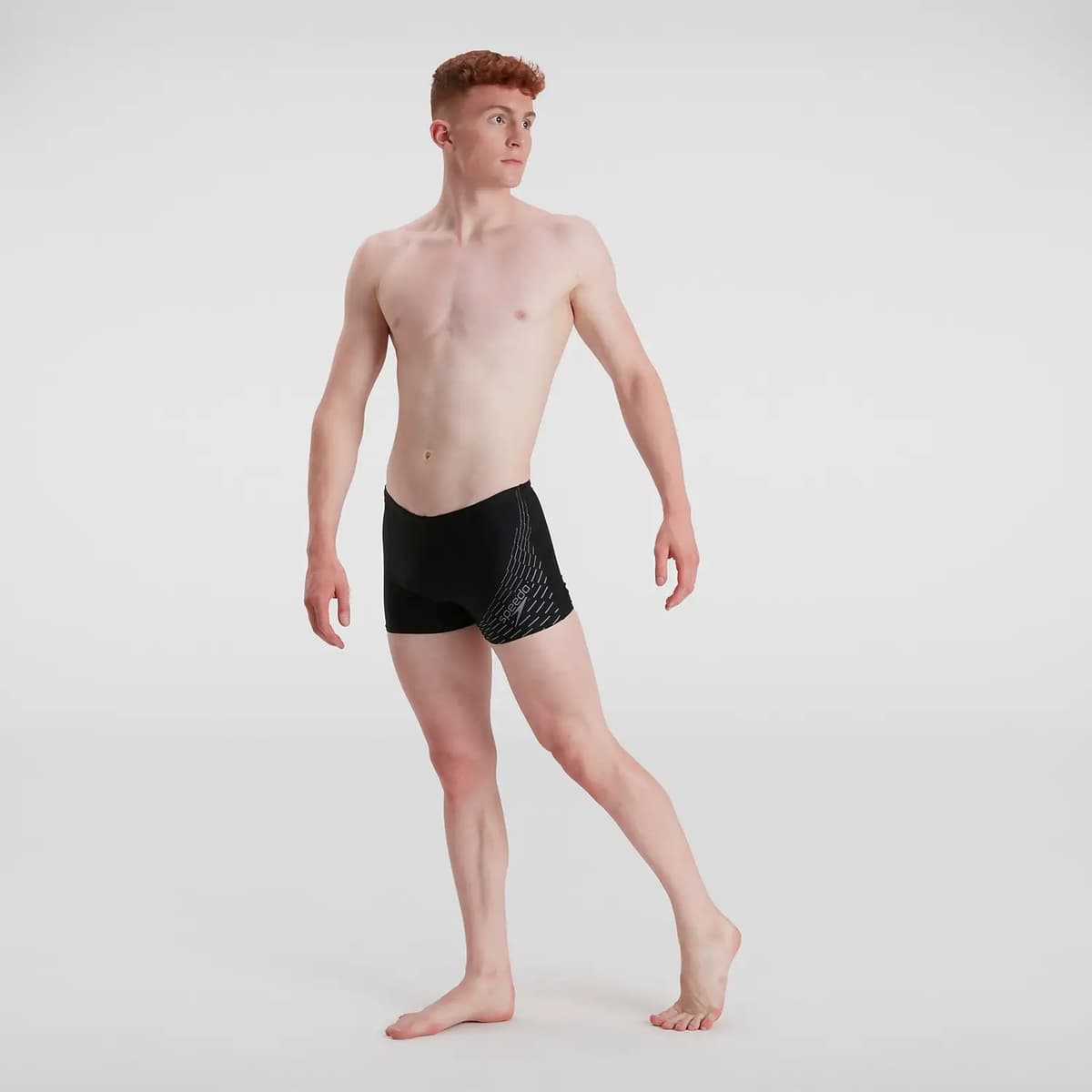 Speedo Eco Medley Logo Zwemboxer Heren Zwart Dessin 6 thumbnail 3