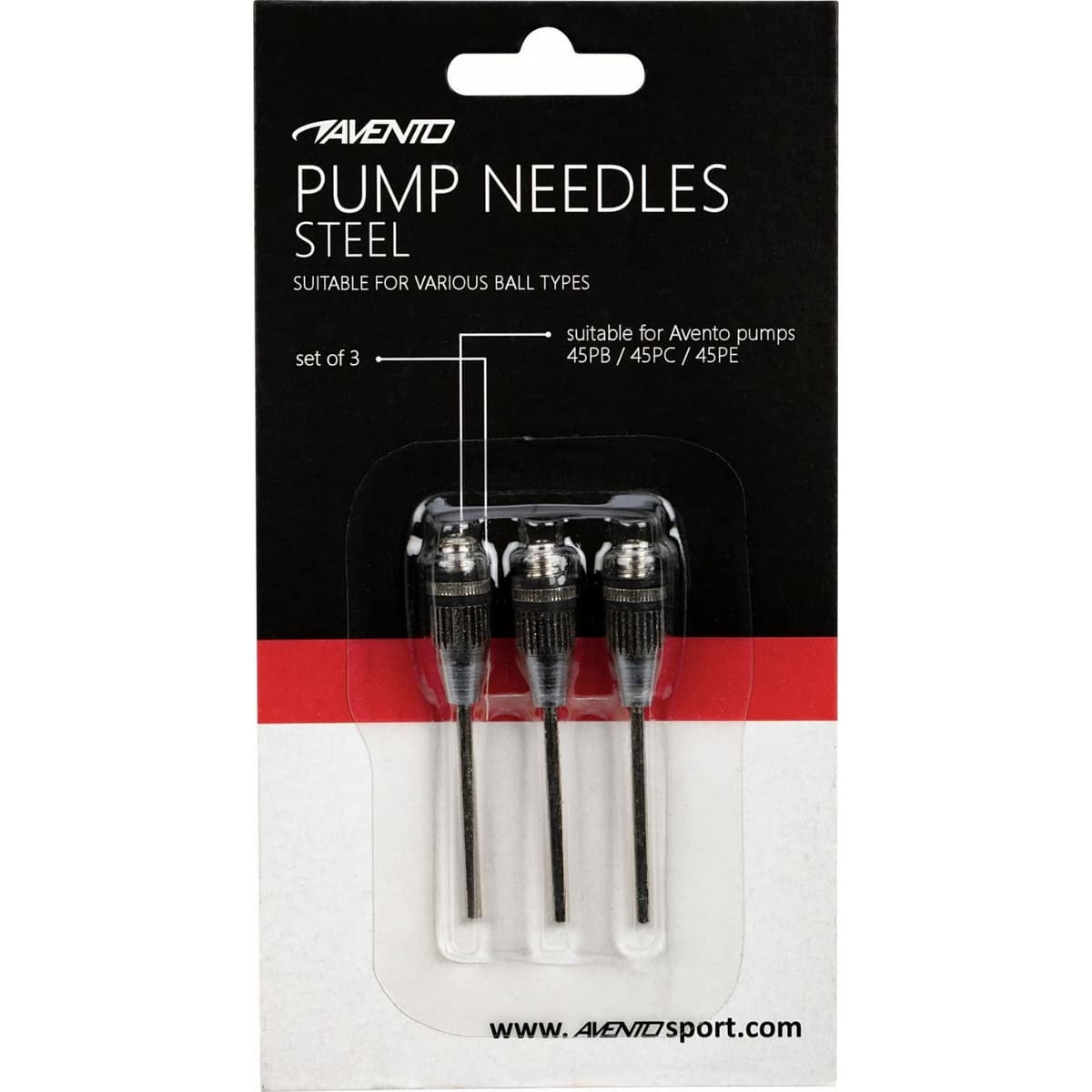 Avento Naalden Ballenpomp Zilver 1 thumbnail 2