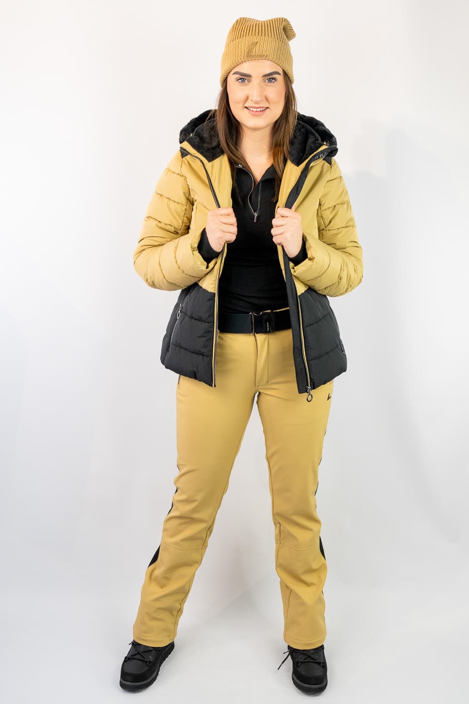 Luhta Napiala Muts Dames Bruin 1 thumbnail 3