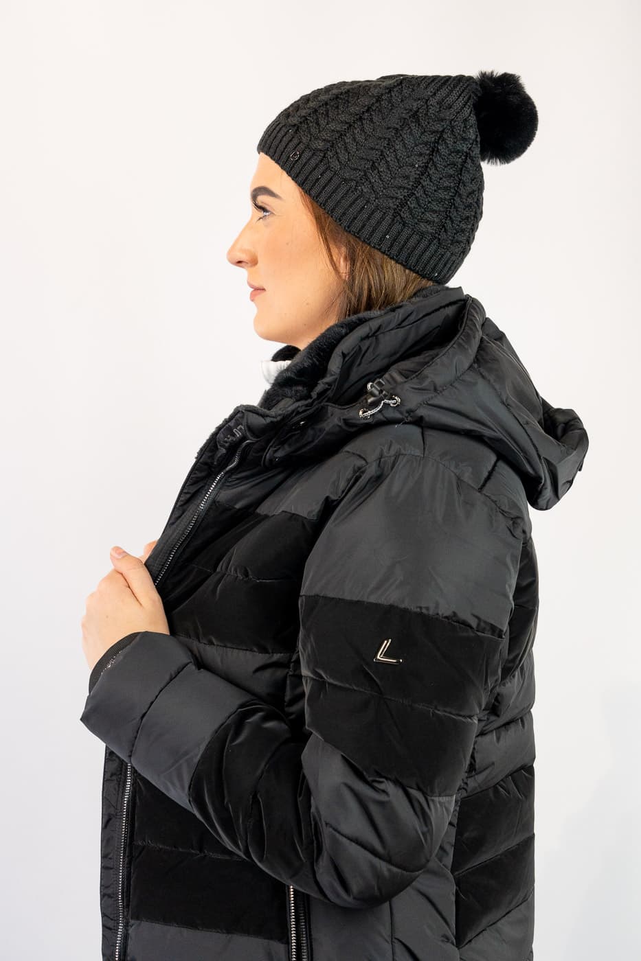 Luhta Napo Muts Dames Zwart 1 thumbnail 5