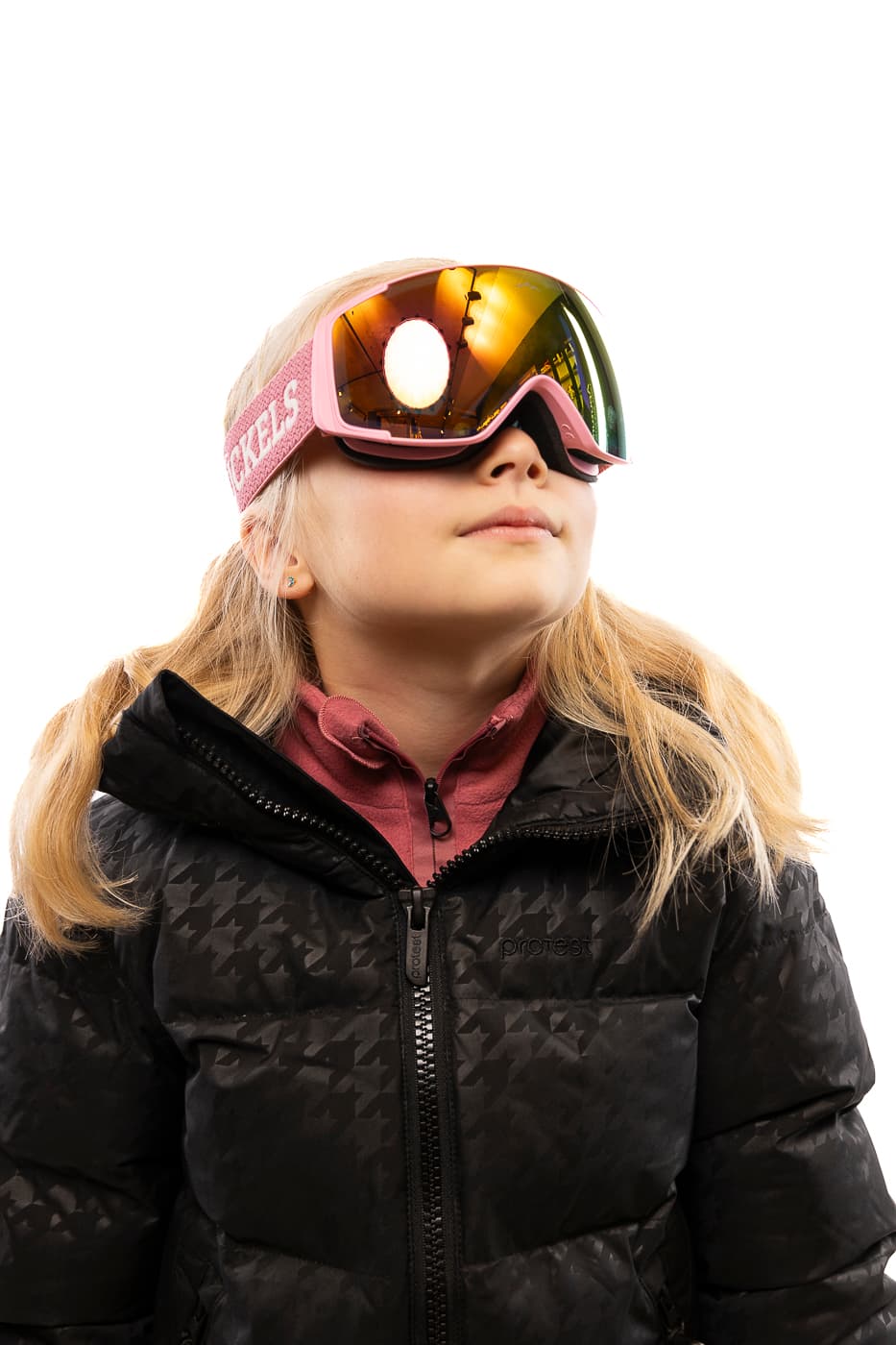 Buckels Paradiso Ski/snowboardbril Junior Roze 1 thumbnail 4