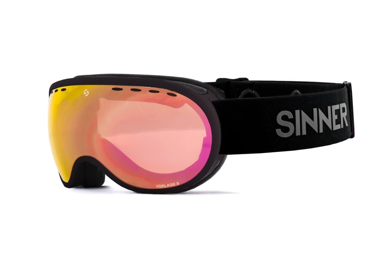 Sinner Vorlage S Ski/snowboardbril Dames Zwart 1