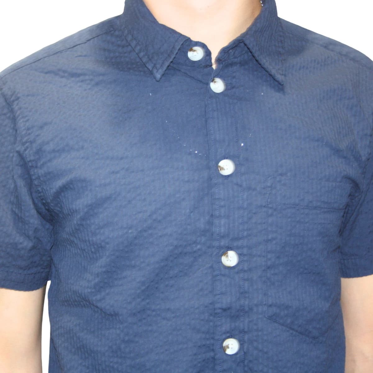 Solid Palle Overhemd Heren Blauw S thumbnail 2