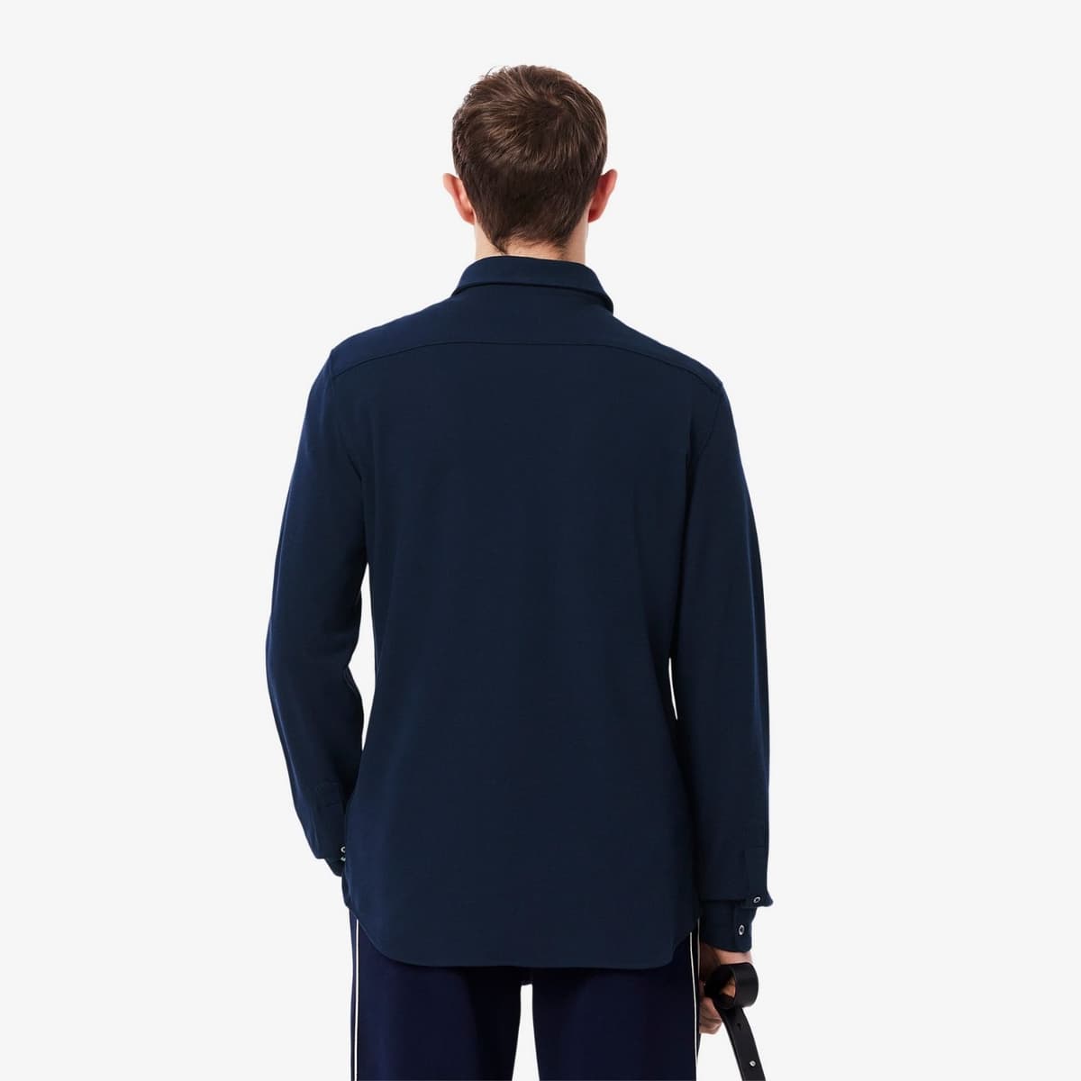 Lacoste 1hc2 Overhemd Heren Donkerblauw 42 thumbnail 4