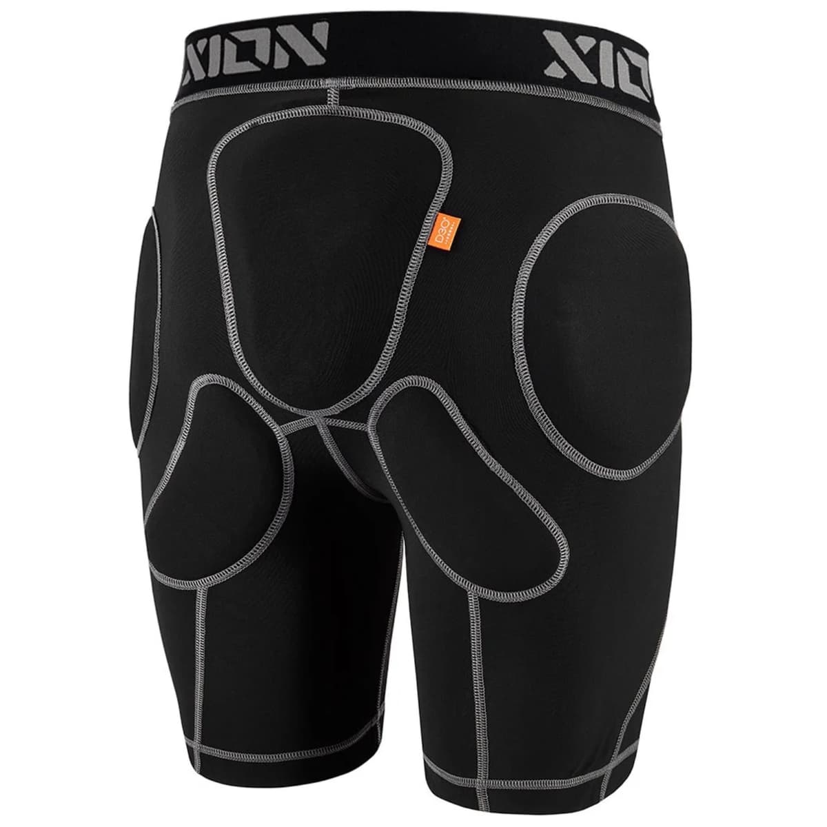 Xion Freeride Dames Bescherm Broek Impact Short Zwart Xs/34 thumbnail 3