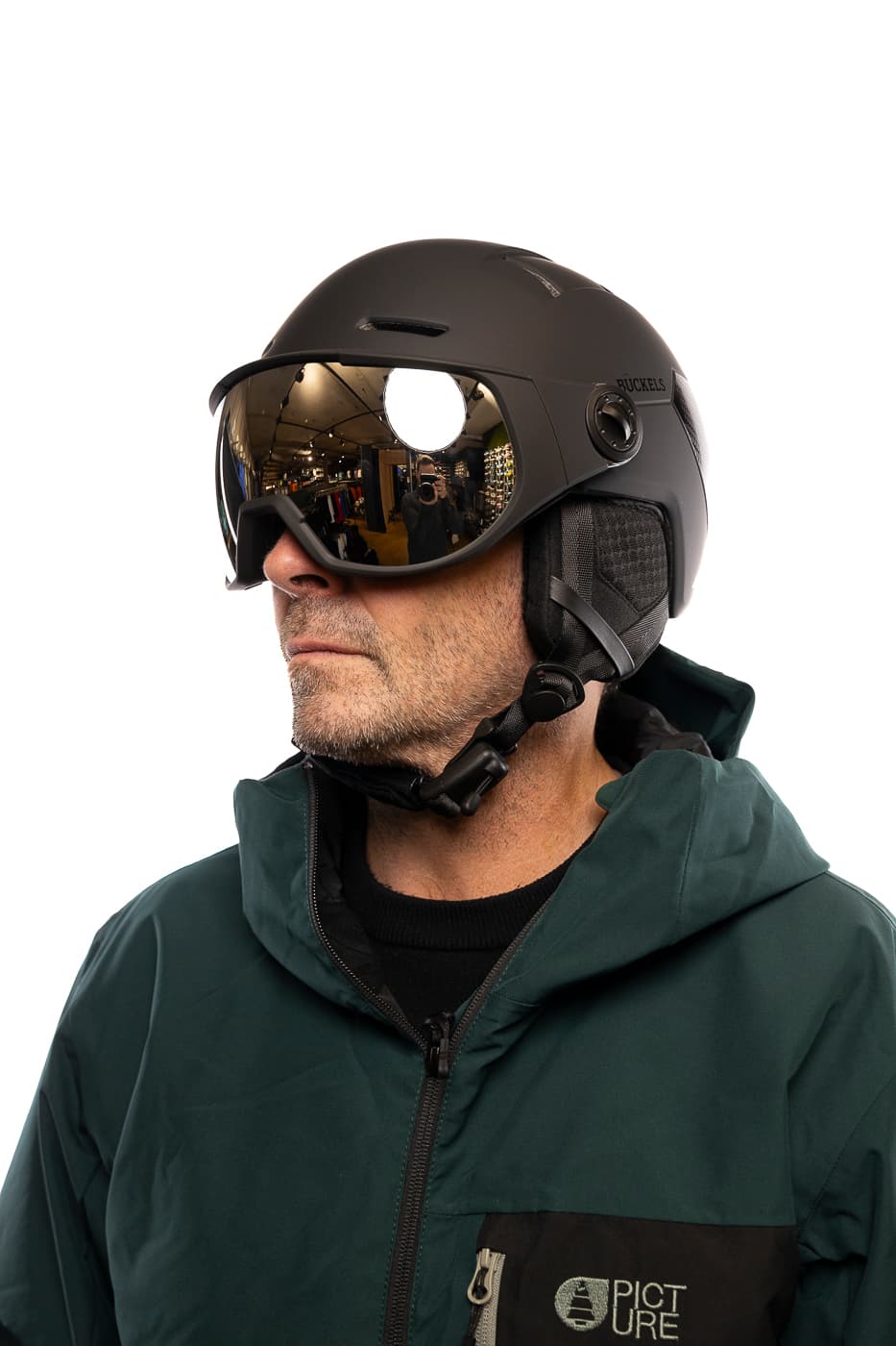 Buckels Lanigiro Ii Vizierhelm Zwart 58-61