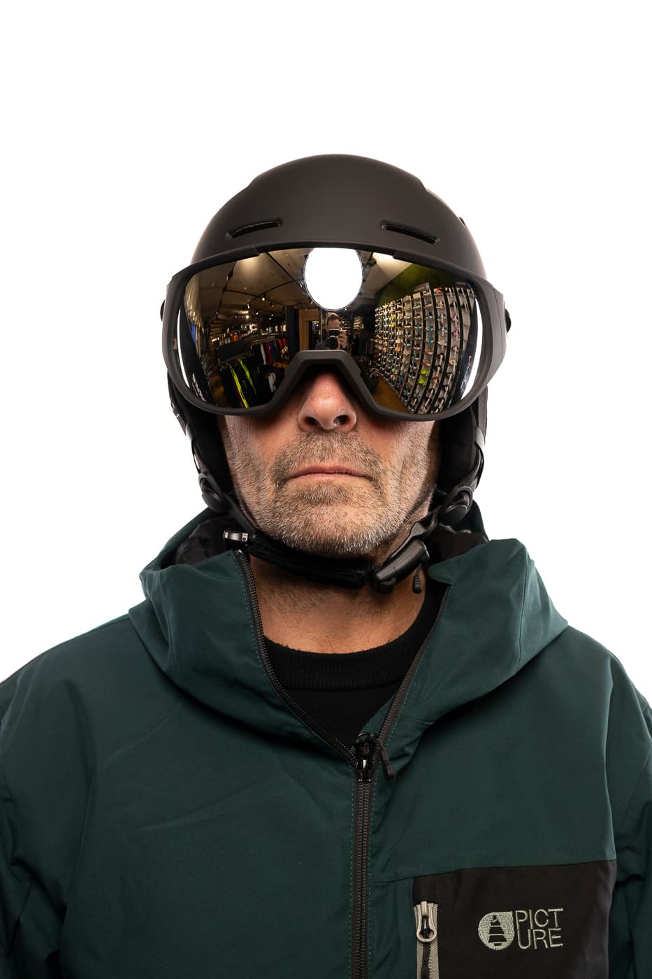 Buckels Lanigiro Ii Vizierhelm Zwart 52-56 thumbnail 8