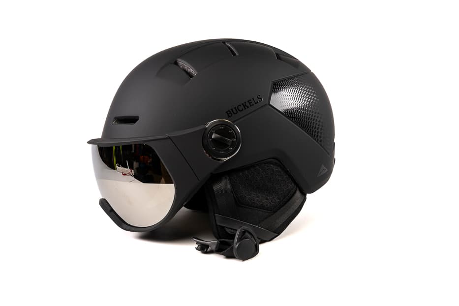 Buckels Lanigiro Ii Vizierhelm Zwart 52-56 thumbnail 2