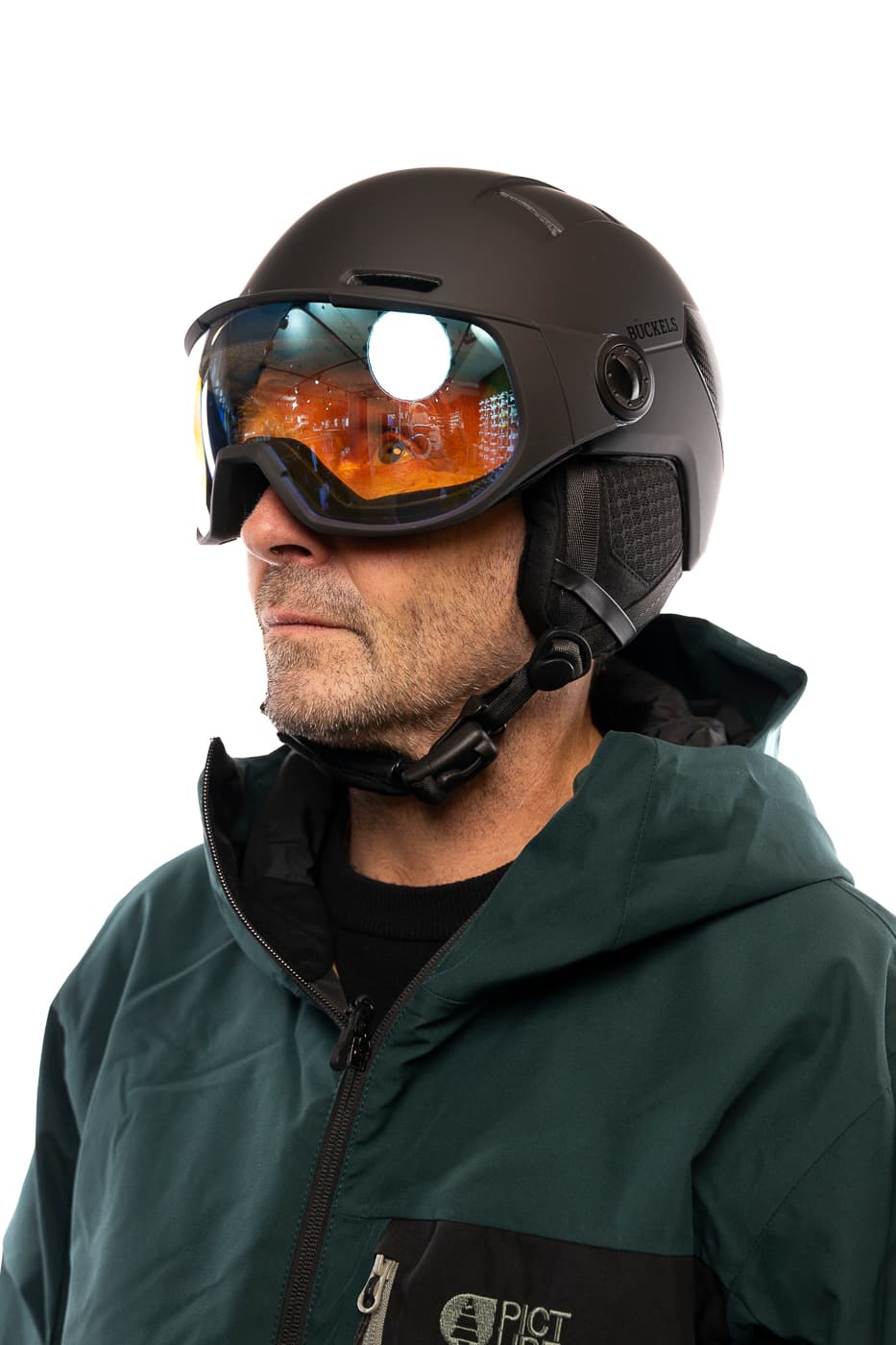 Buckels Fis Fotochromisch Vizierhelm Zwart 54-58 thumbnail 7