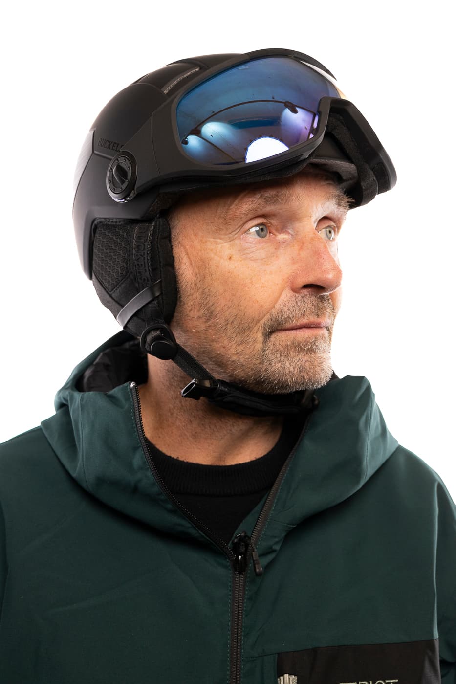 Buckels Fis Fotochromisch Vizierhelm Zwart 54-58 thumbnail 5