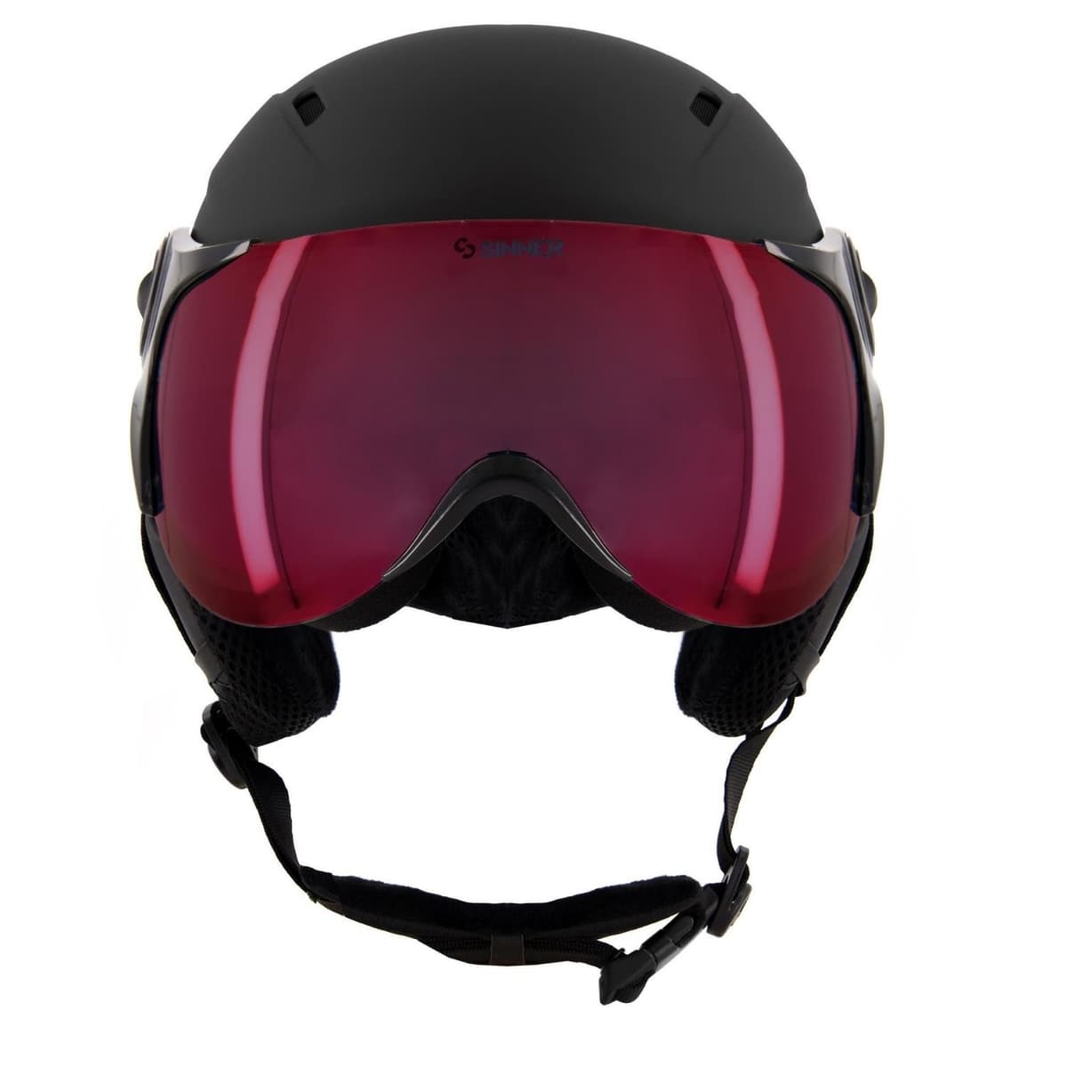 Sinner Typhoon Visor Vizierhelm Zwart 59-63 thumbnail 6