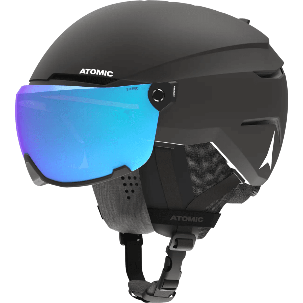 Atomic Savor Visor Stereo Vizierhelm Zwart 51-55