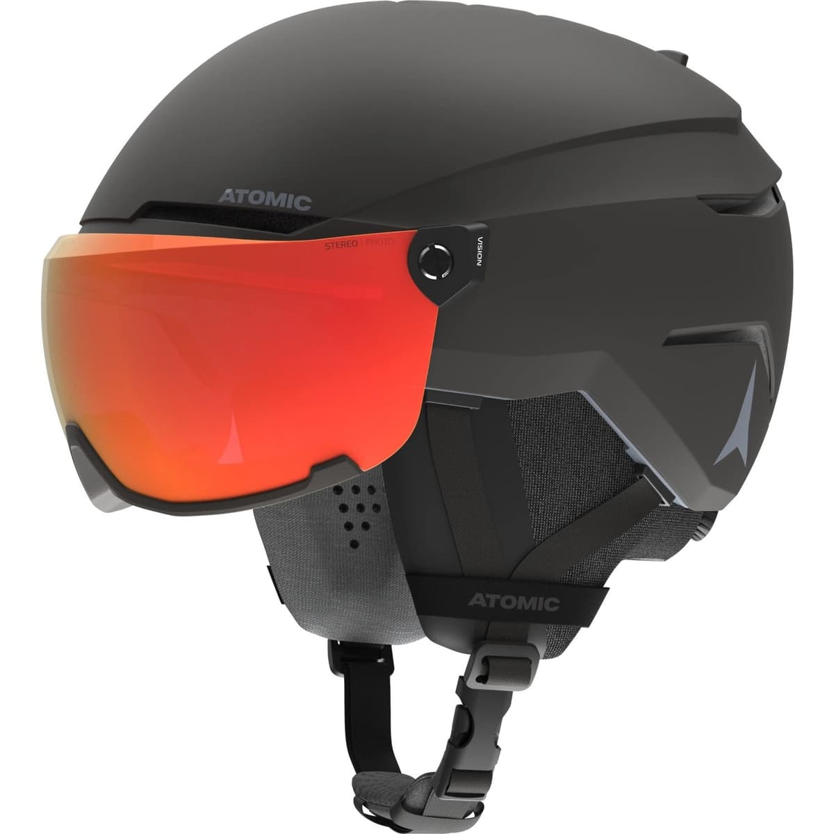 Atomic Savor Visor Photo Vizierhelm Zwart 63-65
