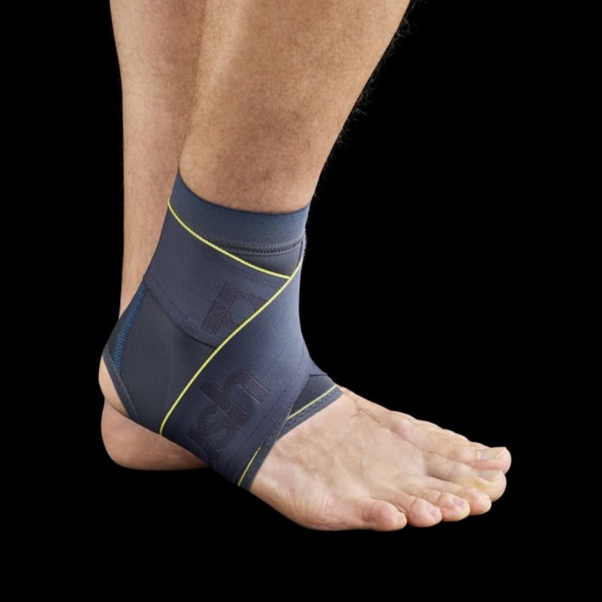 Push Sports 8 Rechtsbenige Enkel Brace Antraciet L thumbnail 3