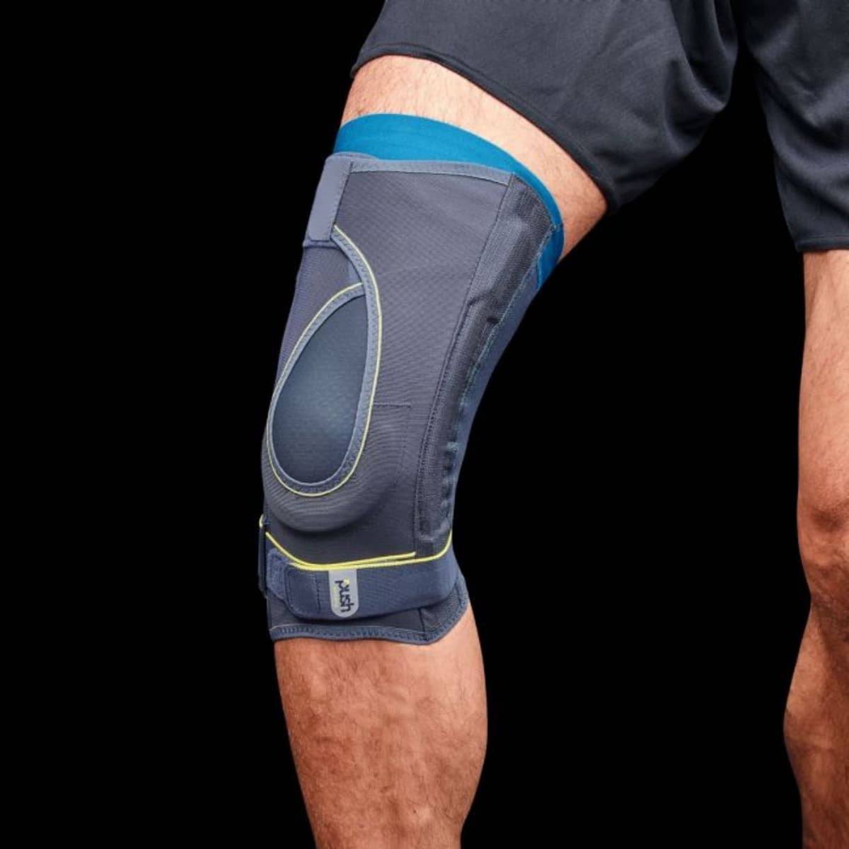 Push Sports  Knie Brace/tendo/patella Antraciet Xl thumbnail 3