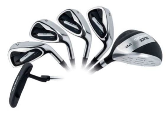 Black Diamond Heren Golfset 6 Clubs staal Linkshandig