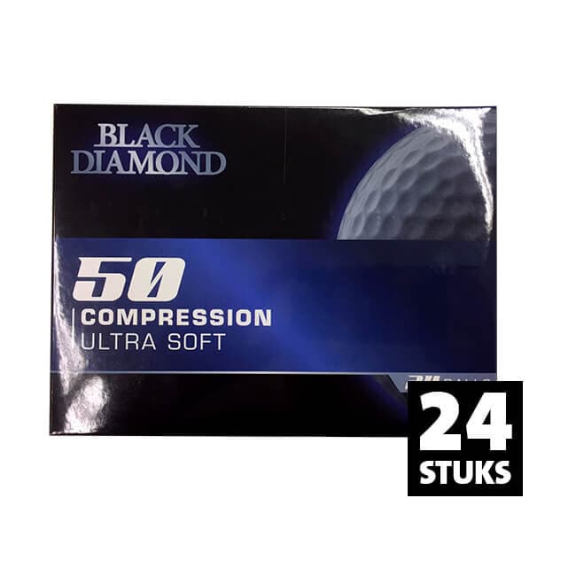 Black Diamond Ultrasoft 24-pack Golfballen