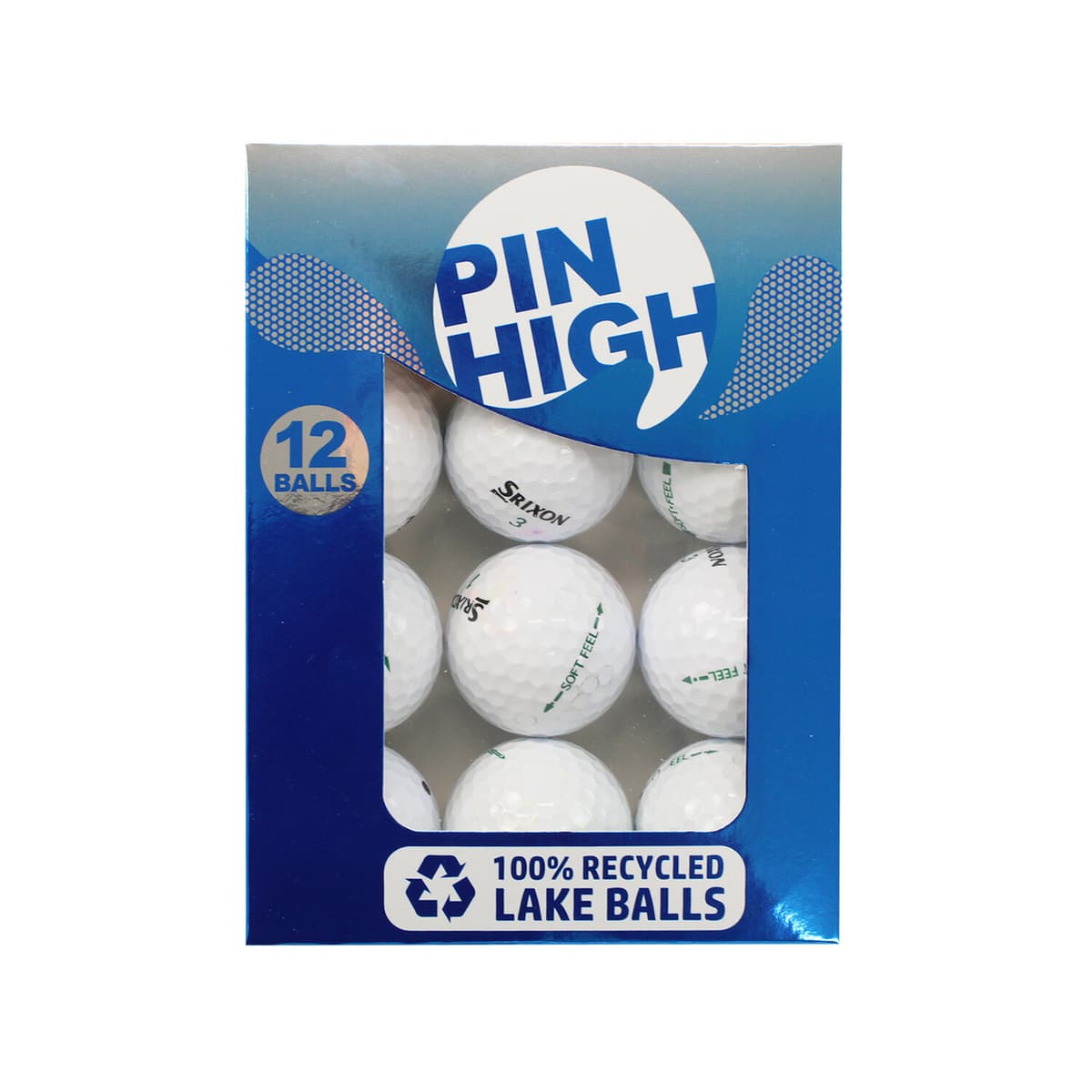 Mixed Brands Pin High Premium Lake Balls 12Pack