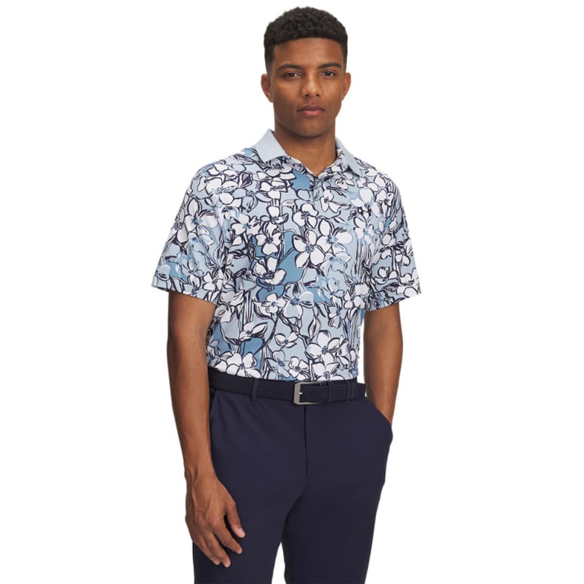 Under Armour Drive Chill Printed SS Polo