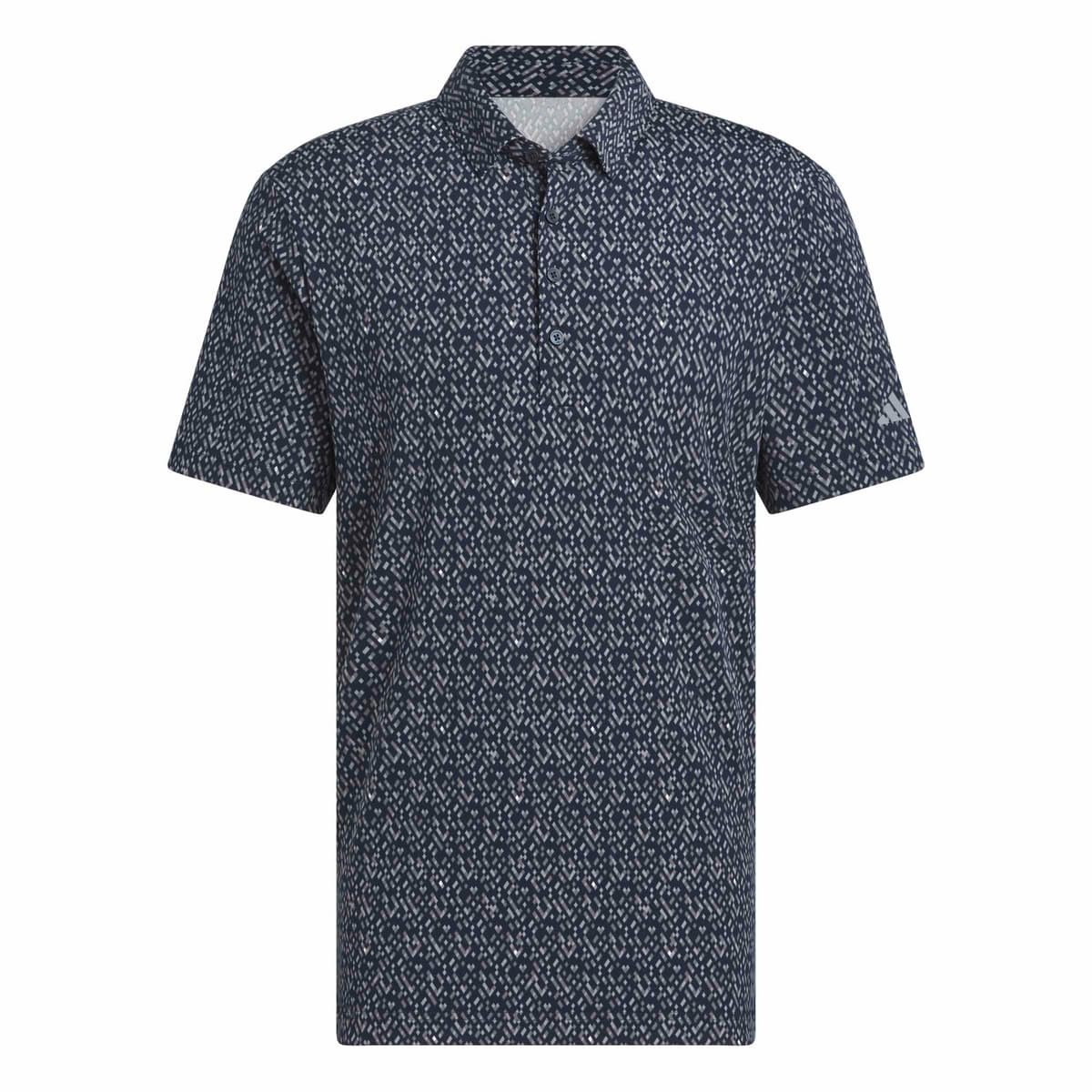 adidas Ultimate365 Micro Argyle SS Polo Shirt