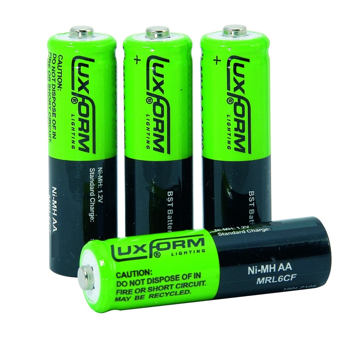 Luxform 4X Solar Batterij | AA Ni-MH 1.2V | Oplaadbaar