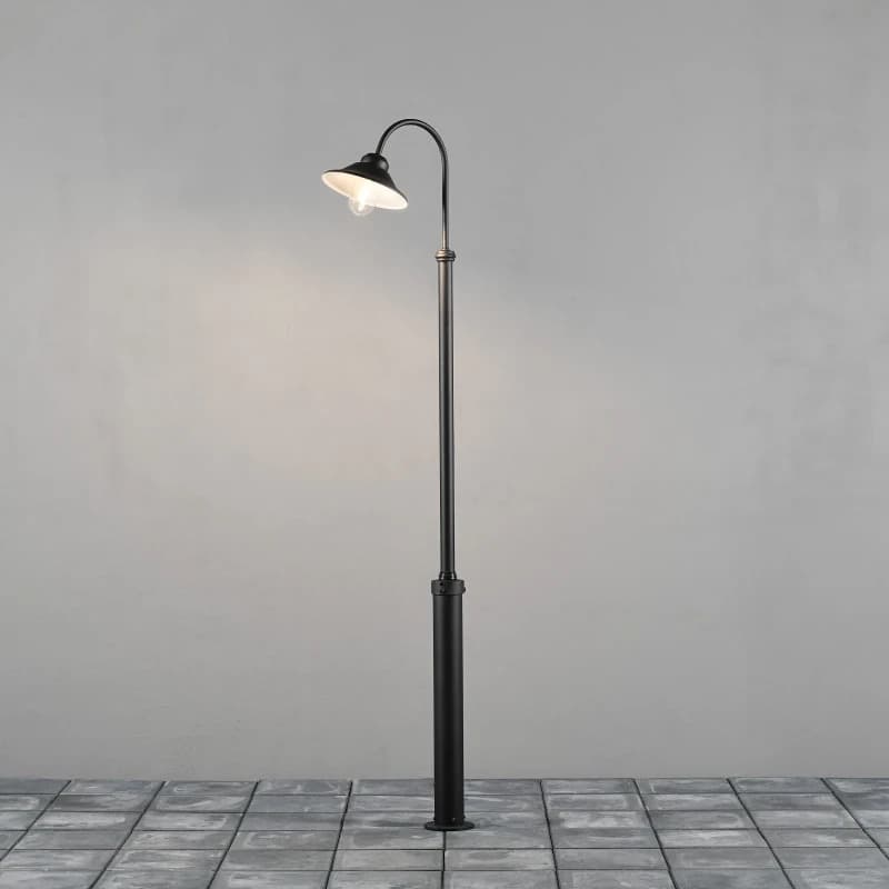 Konstsmide Buiten Staande Lamp Vega | Max. 1x 60W E27 | Zwart Aluminium | IP23 thumbnail 2