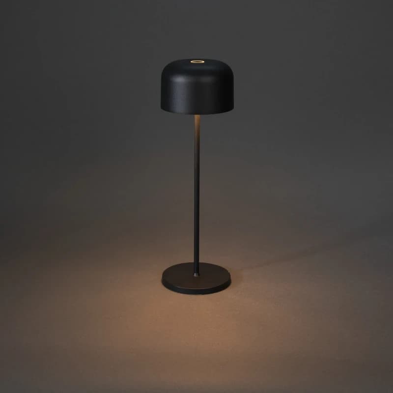 Konstsmide Tuin Tafellamp Lille | 3.5W LED | Zwart Aluminium | 2200K/2700K | IP54 | Dimbaar | USB Oplaadbaar thumbnail 2