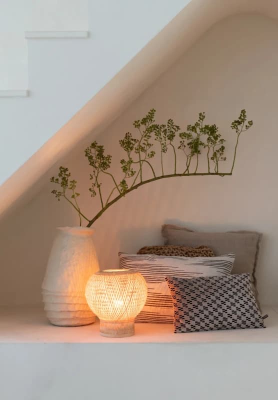 Good&Mojo Bamboe LED Tafellamp Barbados | 1X E27 Max 60W | Pure Natural thumbnail 2