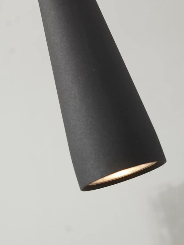 it's about RoMi LED Hanglamp Bordeaux | 1X GU10 Max 5W | Black thumbnail 2