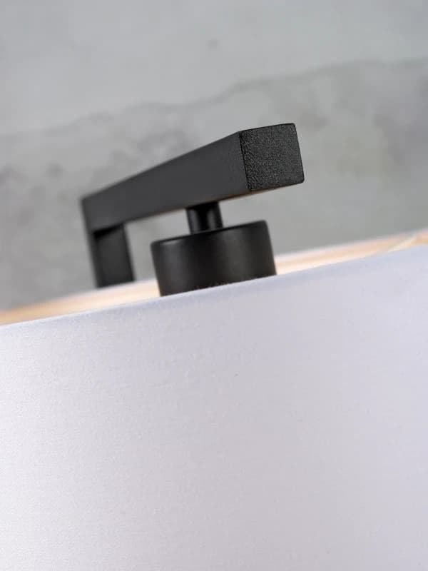 it's about RoMi LED Staande Lamp Boston | 1X E27 Max 60W | Light Linen thumbnail 2