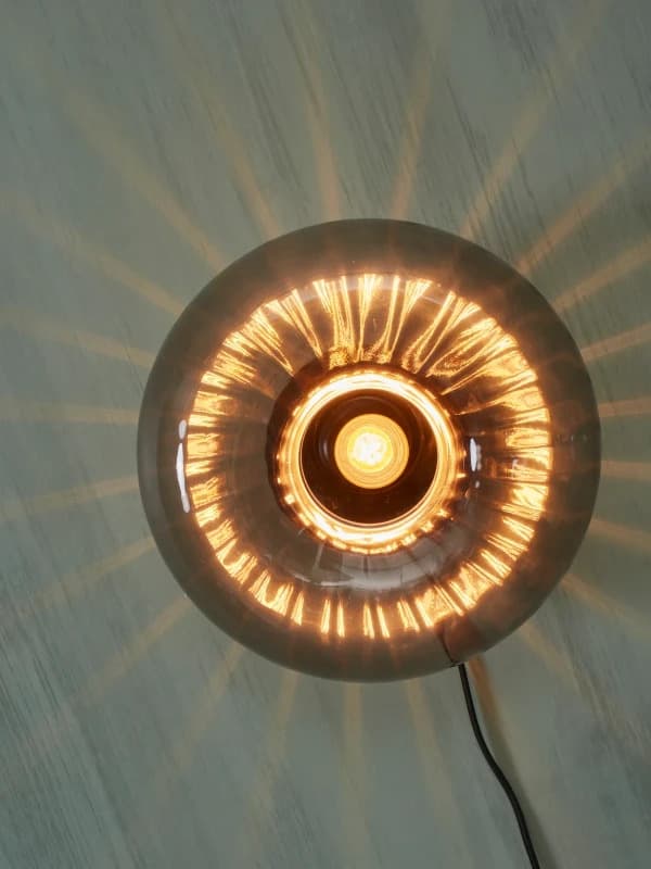 it's about RoMi LED Wandlamp Brussels | 1X E27 Max 40W | Black thumbnail 2