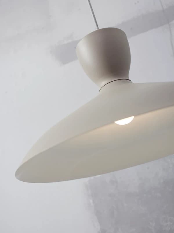 it's about RoMi LED Hanglamp Hanover | 1X E27 Max 40W | Light Grey thumbnail 2