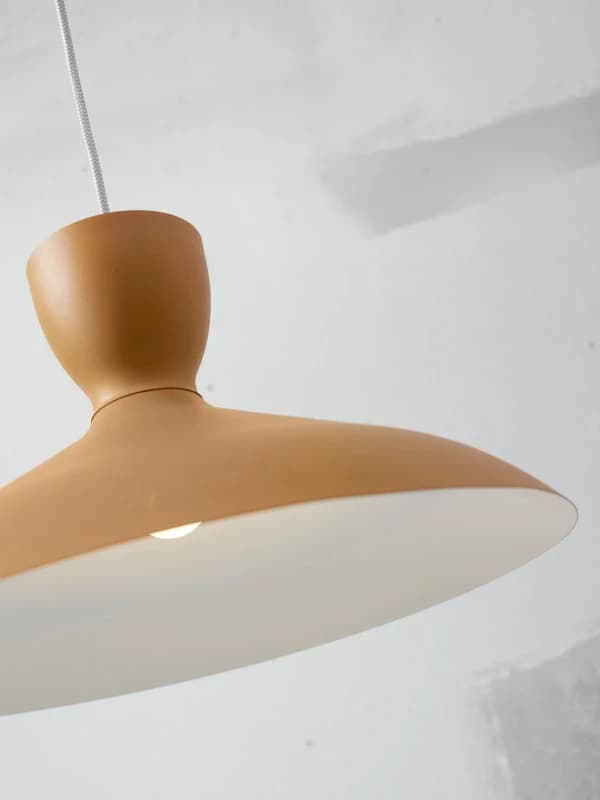 it's about RoMi LED Hanglamp Hanover | 1X E27 Max 40W | Mustard thumbnail 2