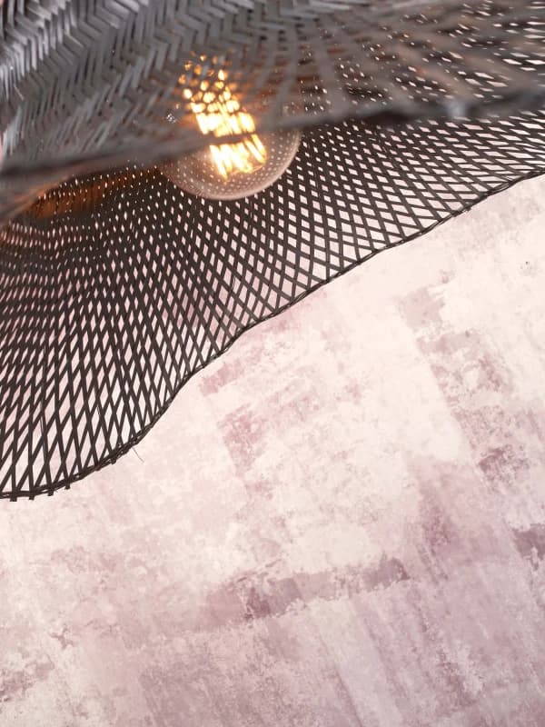 Good&Mojo Bamboe LED Plafondlamp Ibiza | 1X E27 Max 60W | Black thumbnail 2