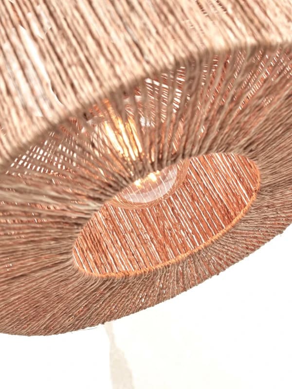 Good&Mojo Bamboe LED Staande Lamp Iguazu | 1X E27 Max 60W | White/Natural thumbnail 2