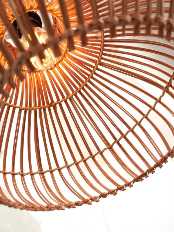 Good&Mojo LED Hanglamp Kalahari | 1X E27 Max 60W | Natural thumbnail 2