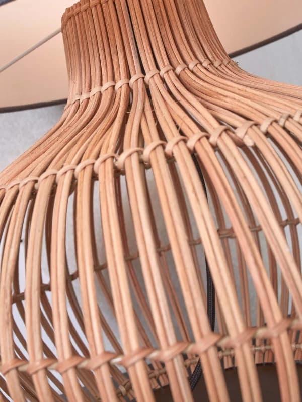 Good&Mojo LED Tafellamp Kalahari | 1X E27 Max 40W | Natural/Linen Light thumbnail 2