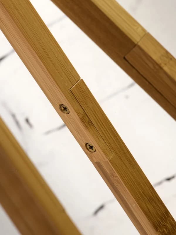 Good&Mojo Bamboe LED Staande Lamp Kilimanjaro | 1X E27 Max 60W | Black thumbnail 2