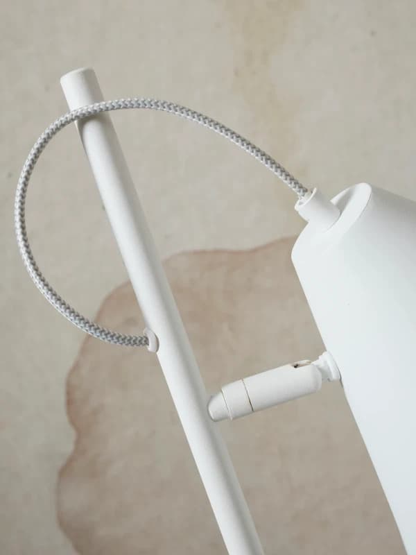 it's about RoMi LED Staande Lamp Lisbon | 1X E14 Max 5W | White thumbnail 2