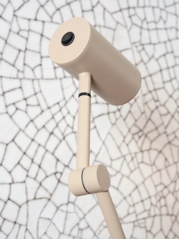 it's about RoMi LED Staande Lamp Montreux | 1X GU10 Max 5W | Sand thumbnail 2