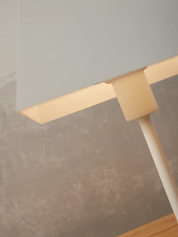 it's about RoMi LED Tafellamp Perth | 1X E14 Max 40W | White thumbnail 2