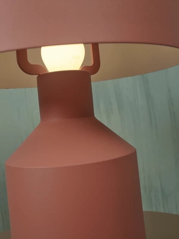 it's about RoMi LED Tafellamp Porto | 1X E27 Max 25W | Terracotta thumbnail 2