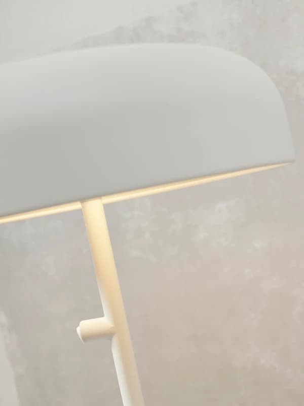 it's about RoMi LED Tafellamp Porto | 1X E27 Max 25W | White thumbnail 2