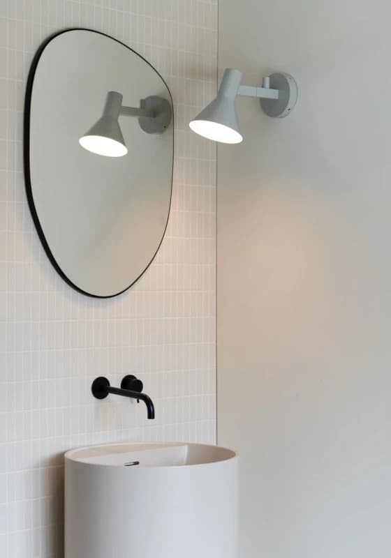 it's about RoMi LED Wandlamp Stavanger | 1X E27 Max 25W | Light Grey thumbnail 2