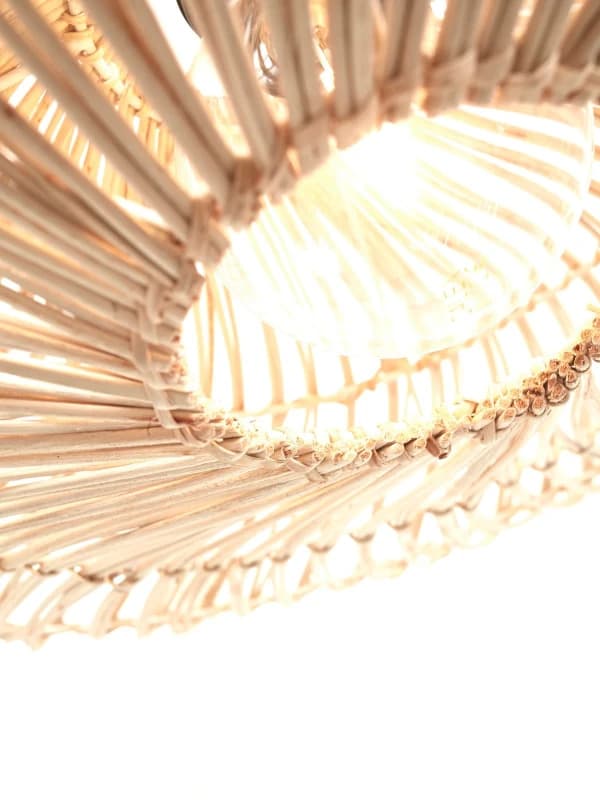 Good&Mojo LED Plafondlamp Zanzibar | 1X E27 Max 60W | White thumbnail 2